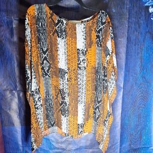 Micheal Kors  Ponch style blouse